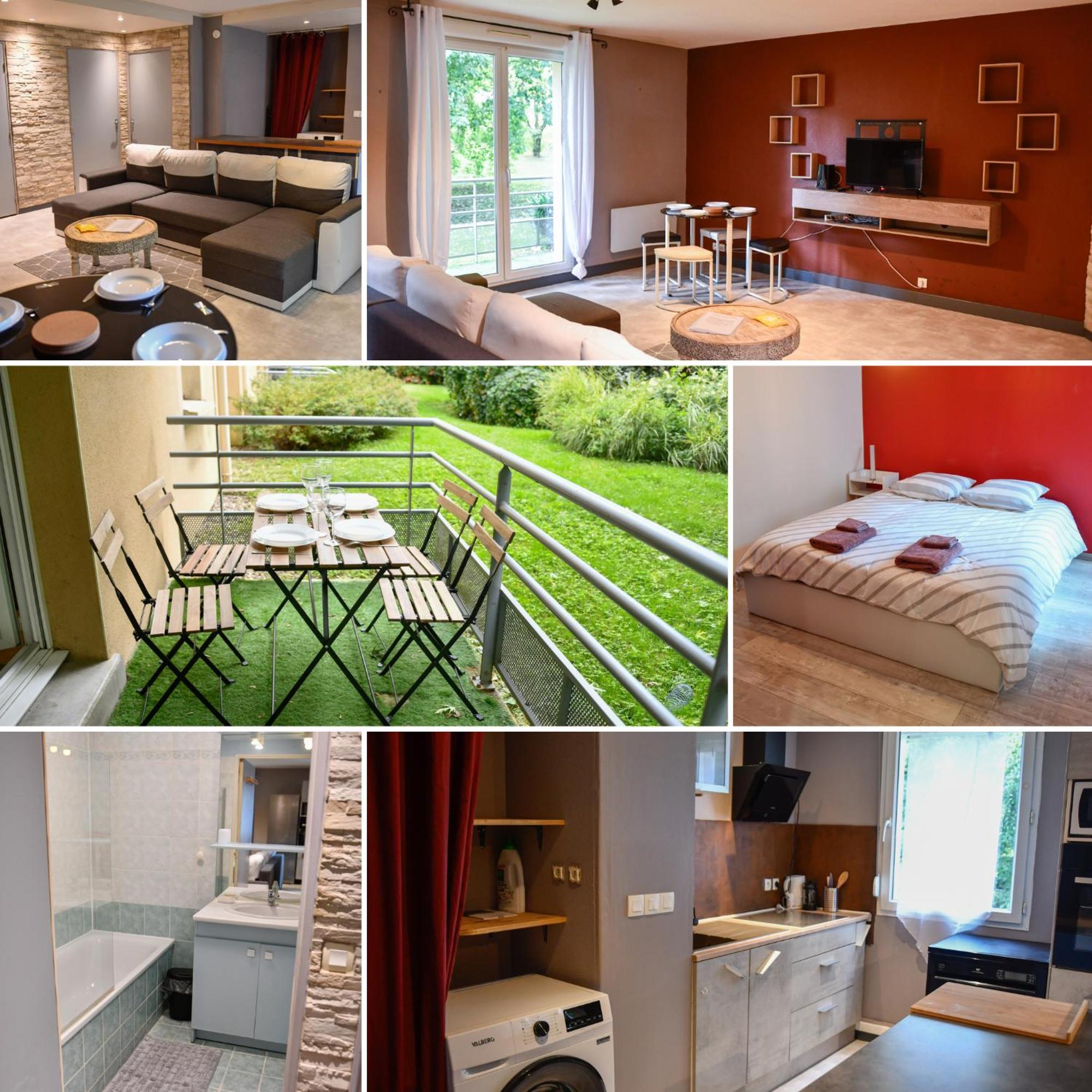 Calme Et Terrasse Privee Pres De Vichy Apartment Bellerive sur Allier Bagian luar foto